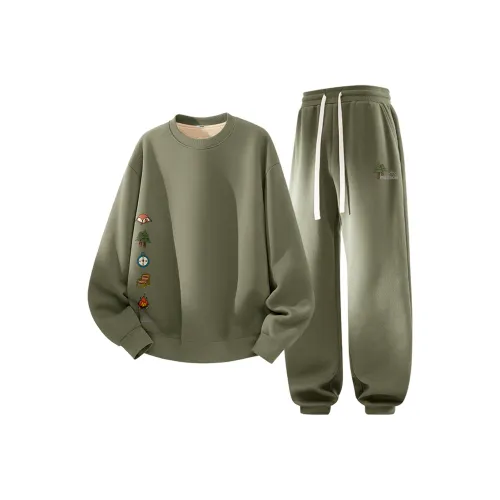 Miniso Осенний Зимний Свитшот Комплект Унисекс 2 Предмета Комплект