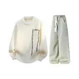 Белый + Грязно-желтый