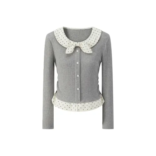 YGPRW Серый Женские T-рубашки