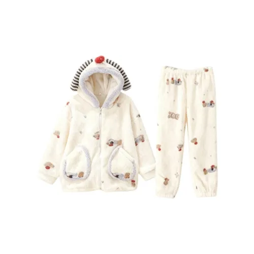 JUNEI Cute Такса Комплекты одежды Женские Пижамные комплекты