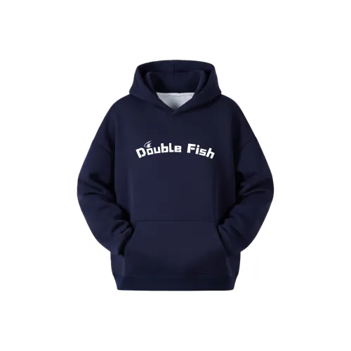 Двойная рыба Унисекс Свитшоты