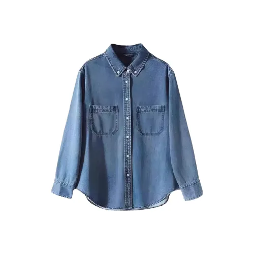 ЮЙЧЖАОЛИНЬ Синий Женская Куртка