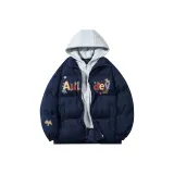 Темно-синий [Серый стиль шляпы, многослойность эстетика]