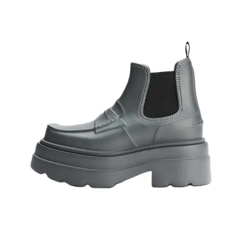 Alexander Wang Carter Короткий Челси 7 см Женский Серый