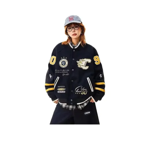 WUHA CREW Темно-синие унисекс куртки