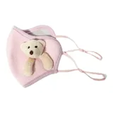 Розовый ⭐ Медведь Дышащий ⭐ Австралийский Бархат ⭐ Мягкий и Очаровательный ⭐ Теплый и Сохраняющий Тепло ⭐ Устойчивый к Холоду