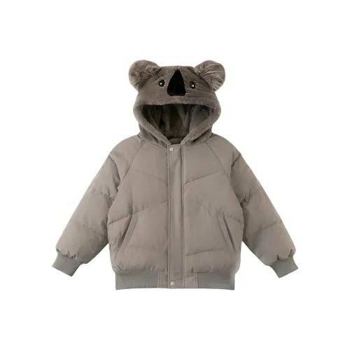 BIFH Серый [Коала Кукла Голова медведя] Женские пуховики