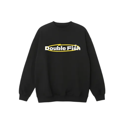 Двойная рыба Унисекс Свитшоты