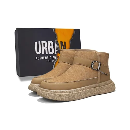 URBAN AUTHENTIC Теплоизоляционное покрытие устойчивое к истиранию противоскользящее ботинки для снега 10 см мужские