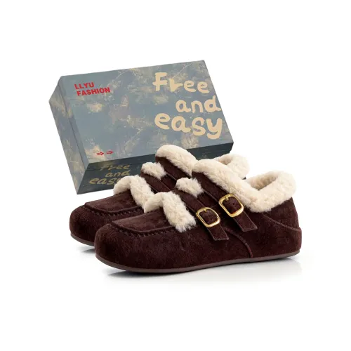 LELEYU Низкий топ Утеплённая обувь Женская