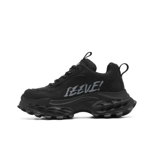 IZZUE Hong KONG I.t Group'S Модный бренд Черные кроссовки Warrior