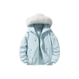 Детский Синий-Белый Бархат