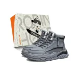 Серый с флисовой подкладкой