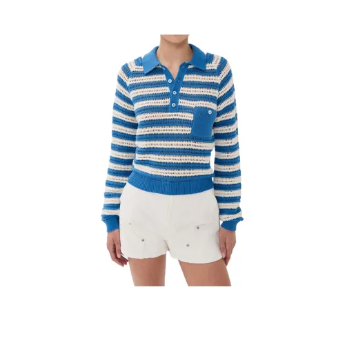 ALIX NYC Морской синий Женский Трикотаж