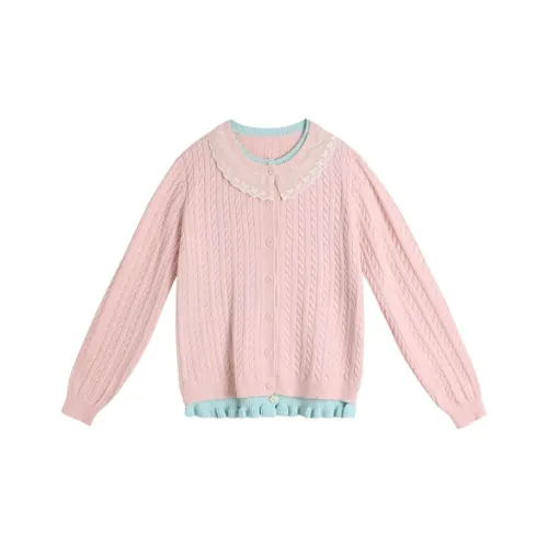 SYEEE WITH U Розовый Женский Трикотаж