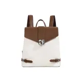 Кофейный и белый