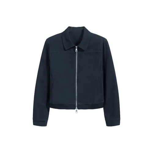 XINTATA Темно-синий женский короткий пальто