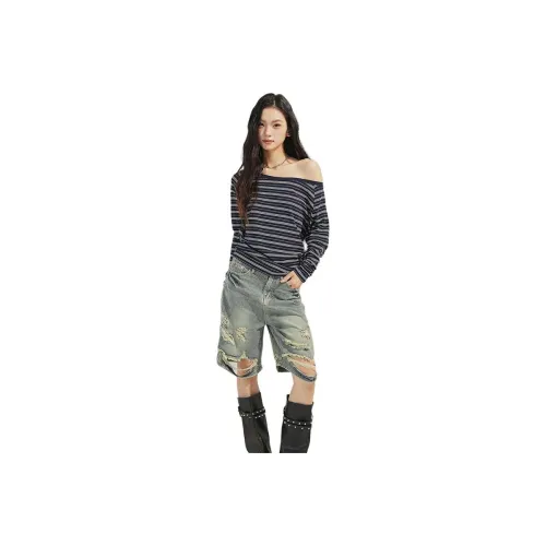 MENING Королевский синий Женский Свитшот