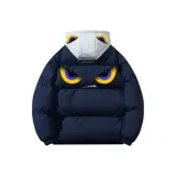 Темно-синий [Серый стиль шляпы, многослойность эстетика]