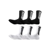 [Intense Battle Pro] Утолщенный противоскользящий 3 белый, 3 черный, 6 упаковок