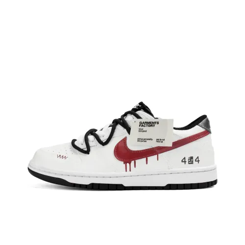 Nike Dunk Лист GAP Теплый Sun Противоскользящий Легкий Амортизация Низкий Топ Детские Скейтбординги