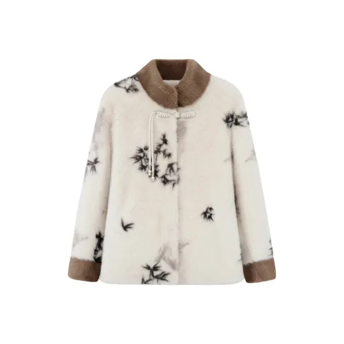 SHUHAOBAI Абрикос Женские Средний Aged Пожилой Топы