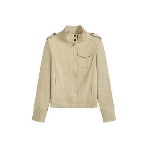 XINTATA Хаки Женское короткое пальто