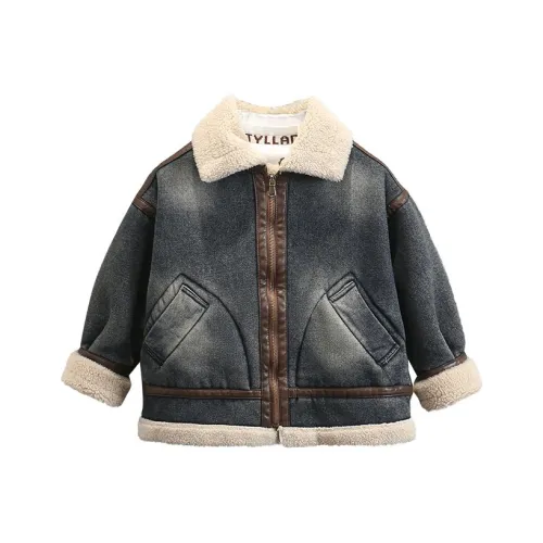 WEILAIZHIXING Синий Дошкольный Натуральный и Искусственный Мех