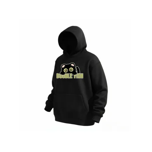 Двойная рыба Унисекс Свитшоты