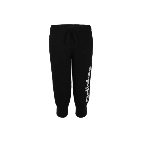 Adidas Вязаные Спортивные Штаны Черные Подростки