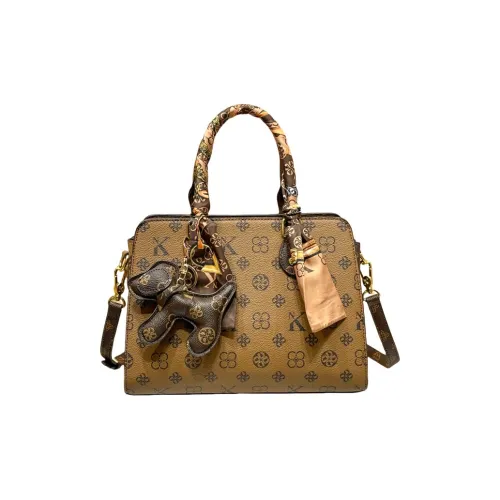 OUBOTE Корова Кожа Одно Плечо Сумка Стандартная Женская Коричневый и Кофейный