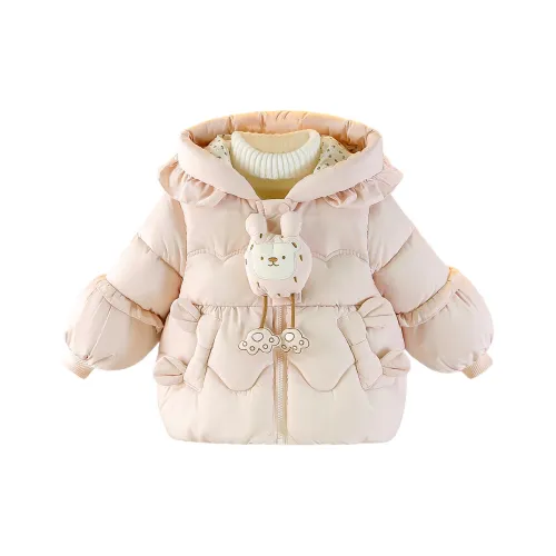 WEILAIZHIXING Розовый Детские дошкольные утеплённые куртки