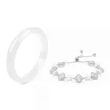 Глянцевый комплект "Лунный свет" (Браслет + Браслет)