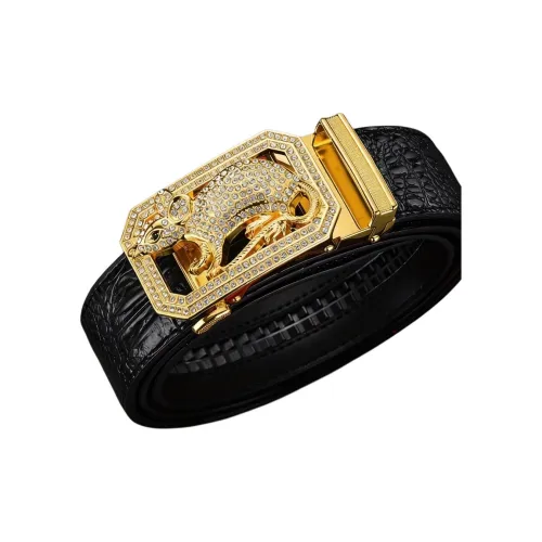 MH Воловья кожа Разделенный Кожаные ремни Мужской 3,5см