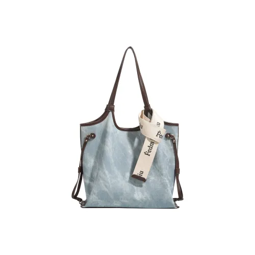 TTaG．baG Сумка Tote из микрофибры сумка через плечо женская синяя