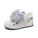 Синий, флисовая подкладка