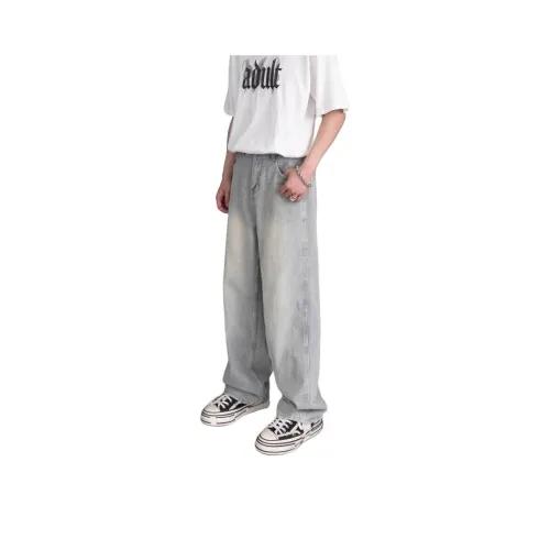 POSIYING Blue Unisex Jeans POSIYING Синий Унисекс Джинсы