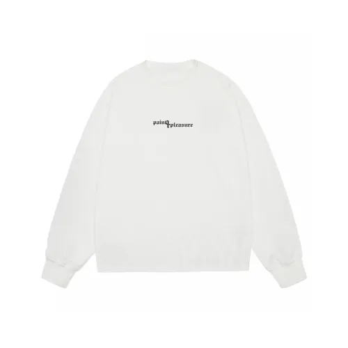 PAIN OR PLEASURE Длинный рукав Свитшот T-Рубашка Весенний Осенний Сезон