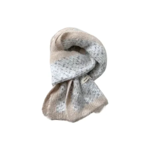 NOMK Полиэстеровый трикотаж Шарфы Женские