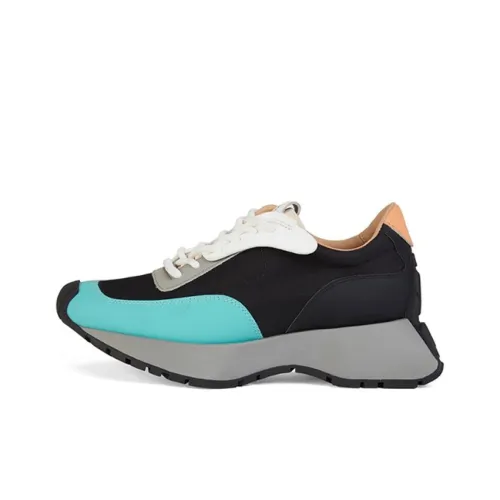 AQUASCUTUM Низкий топ толстая подошва кроссовки женские