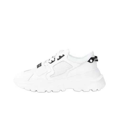 VERSACE JEANS COUTURE Speedtrack Low Топ Повседневная обувь Мужская Белая