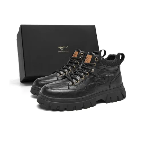 SEPTWOLVES Короткий MID Голень Мартин Ботинок Мужской