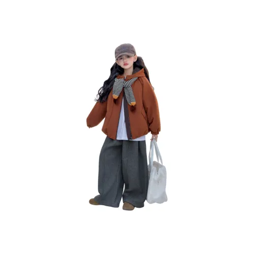 MENGJIABAN Хлопковый пуховик для подростков