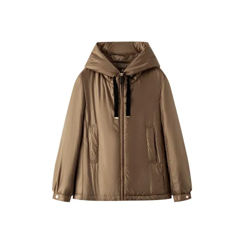 INSUN Верблюжий цвет Женские Короткие пальто