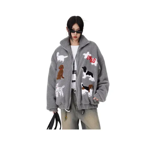 MGDOHOME Серый Унисекс Куртки