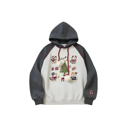 FTTHR Серый Флисовый Подклад Унисекс Свитшоты