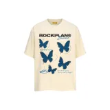 Абрикосовый топ с короткими рукавами