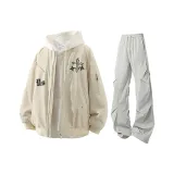 Светло-хаки + Светло-серые штаны