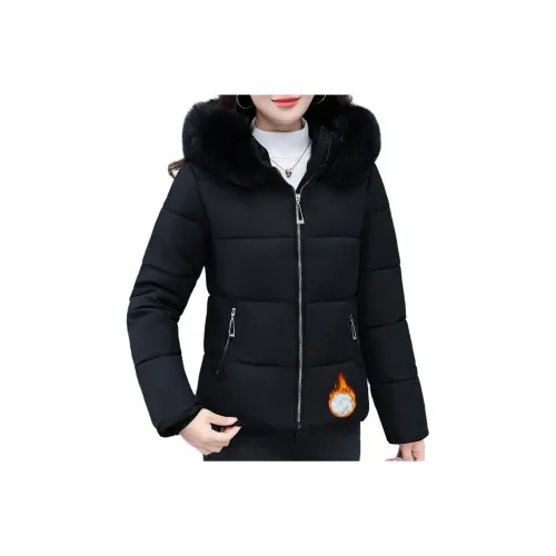 MOUSIDEYOUHUO Хлопковый пуховик женский