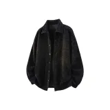 Черный с флисовой подкладкой